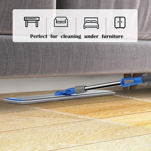 Microfiber Flat Mop With Adjustable Handle